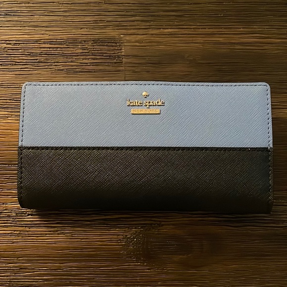 kate spade Handbags - Kate Spade Staci Colorblock Large Slim Bifold Wallet